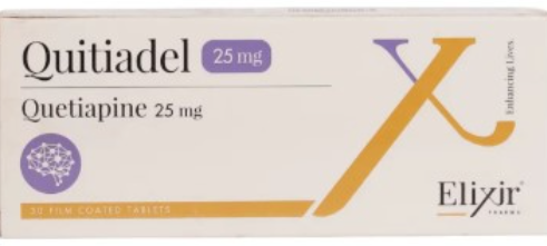 كويتياديل 25 مجم 30 قرص