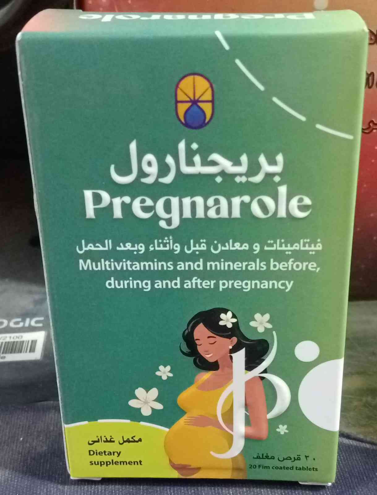 Pregnarole 20 f.c tab