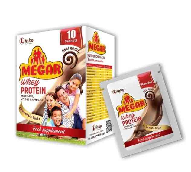 سعر ميجار وي بروتين 10 اكياس | 2026 megar whey protein 10 sachets