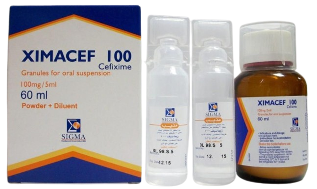 دواء زيماسيف 100مجم/5مل معلق 60 مل