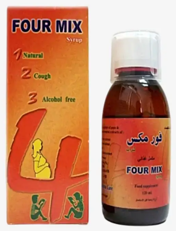 دواعي استعمال دواء فور ميكس شراب 120 مل