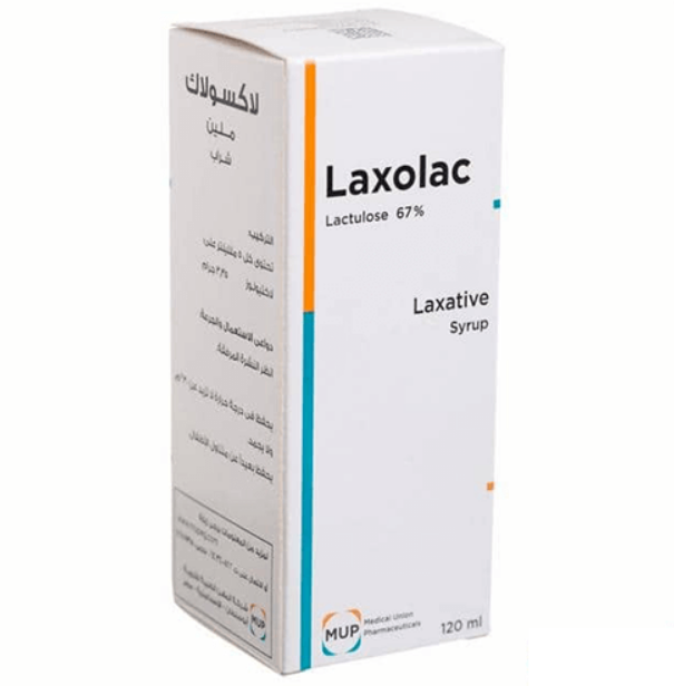 لاكسولاك 3.35 جم / 5 مل شراب 120 مل