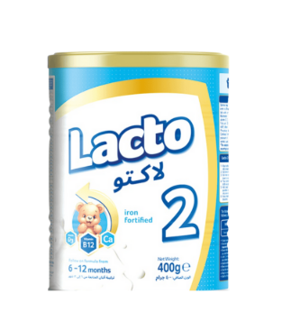 لاكتو 2 لبن 400 جم