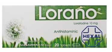 دواء لورانو 10 مجم 20 قرص