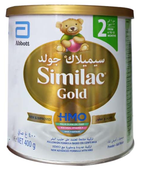 سيميلاك جولد 2 لبن اطفال 400 جم