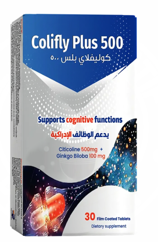 كوليفلاي بلس 500 مجم 30 قرص