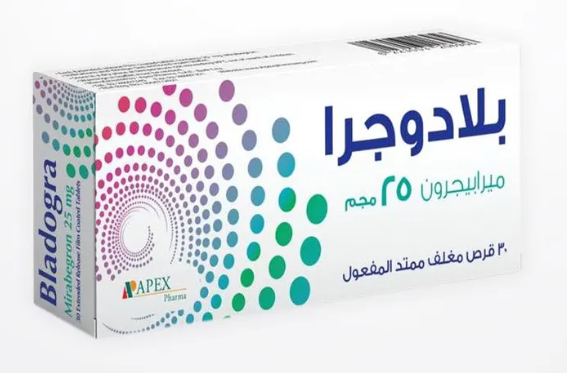 دواء بلادوجرا اكس ار 25مجم 30 قرص